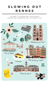 City guide éco-responsable de villes de France avec des adresses engagées par Slowing Out sur Meanwhile Boutique